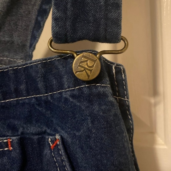 Red Kap Blue Denim Overalls Men’s Size 40x32 - Picture 6 of 11